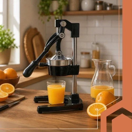 Spremiagrumi manuale da 40 cm, a leva professionale per succhi di frutta
