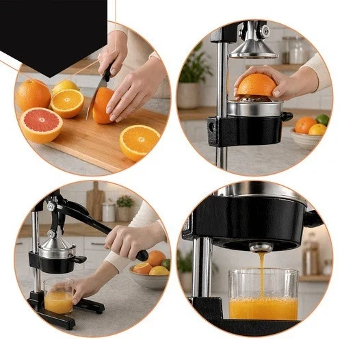 Spremiagrumi manuale da 40 cm, a leva professionale per succhi di frutta