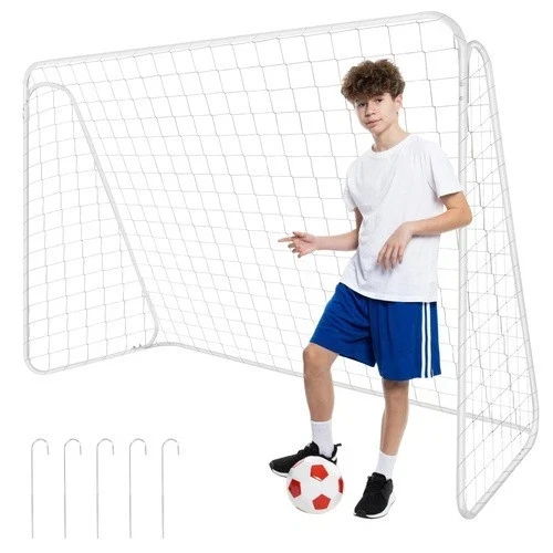 Porta da calcio in metallo per allenamento, formato XXL