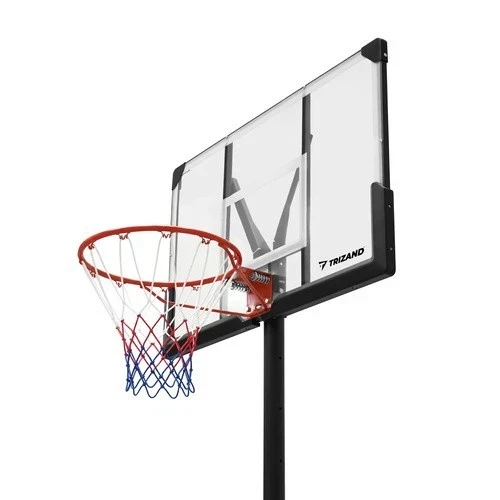 Canestro da basket con piantana altezza regolabile