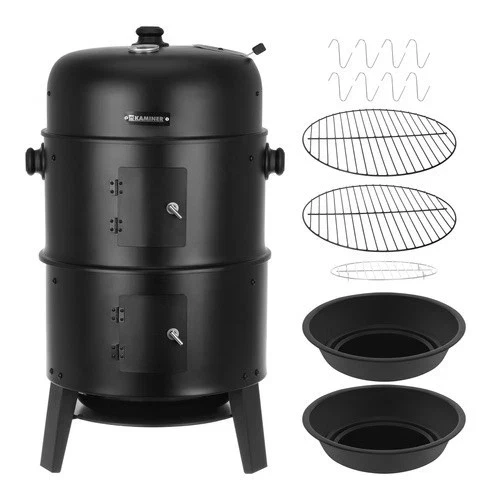 Barbecue da giardino con copertura 44x80x42cm