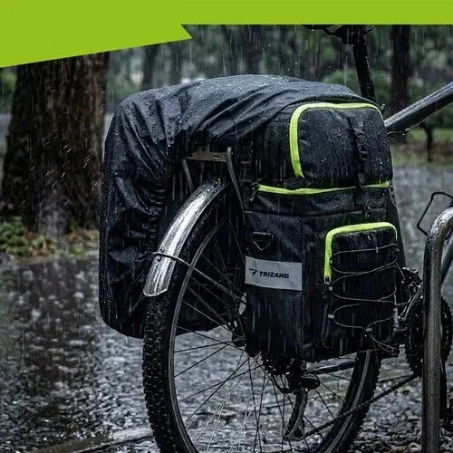 Borsa da bici impermeabile da 65 litri, zaino 3 in 1