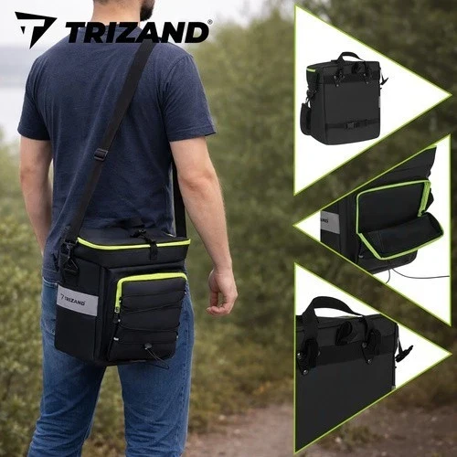 Borsa da bici impermeabile da 65 litri, zaino 3 in 1