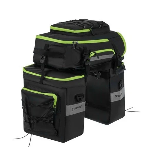 Borsa da bici impermeabile da 65 litri, zaino 3 in 1