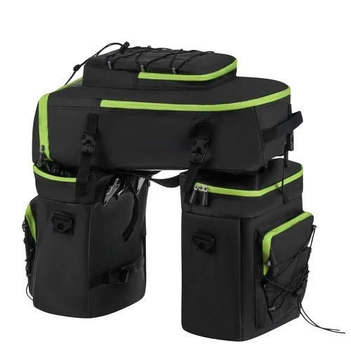 Borsa da bici impermeabile da 65 litri, zaino 3 in 1