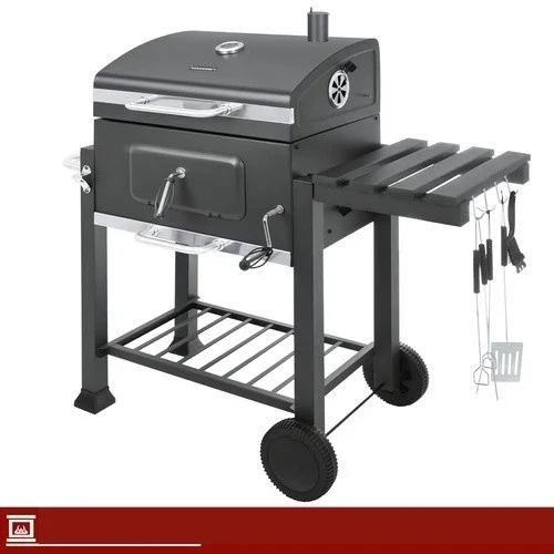 Grande barbecue a carbonella da giardino+ accessori