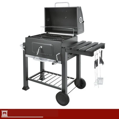 Grande barbecue a carbonella da giardino+ accessori