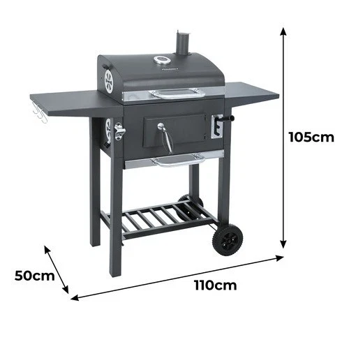Grande barbecue a carbonella da giardino+ accessori