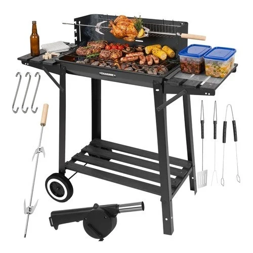 Grande barbecue a carbonella da giardino