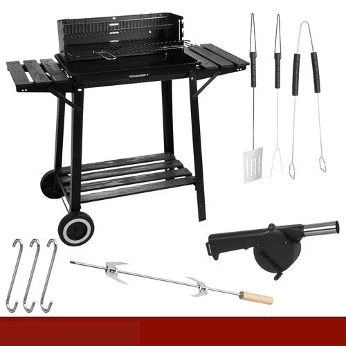 Grande barbecue a carbonella da giardino