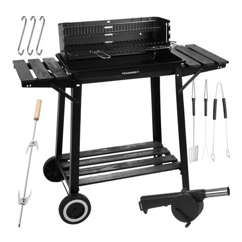 Grande barbecue a carbonella da giardino