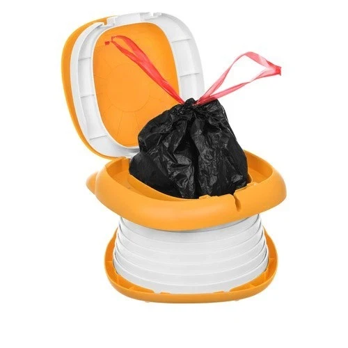 Vasino da viaggio pieghevole e portatile per bambini, a forma di leone