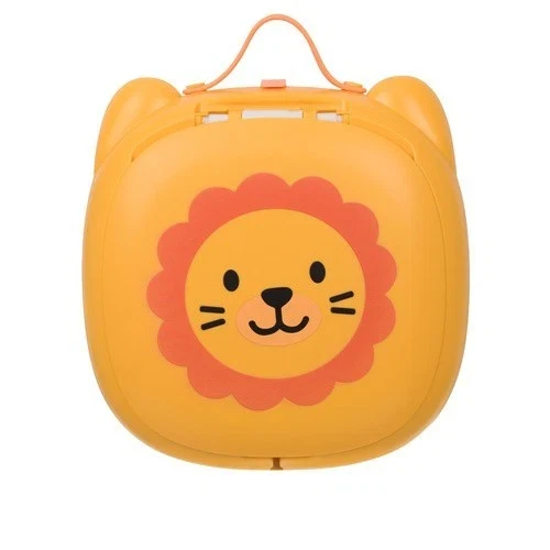 Vasino da viaggio pieghevole e portatile per bambini, a forma di leone