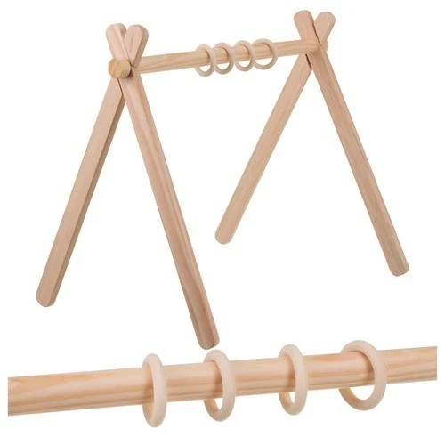 palestrina neonati 0+ in legno palestrina multifunzione con supporti per giochi