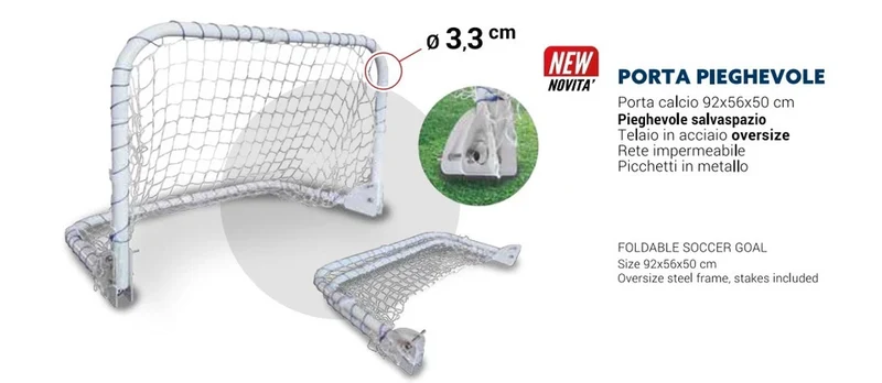 Porta da calcio+ rete