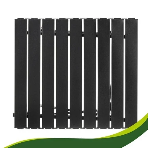 Tavolo da giardino pieghevole, tavolo pieghevole per balcone, terrazzo, colore nero