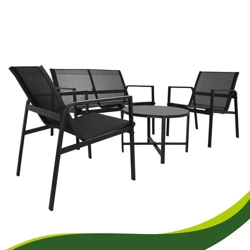 Set mobili da giardino, balcone, terrazzo, set tavolo, sedie, divano 2 posti