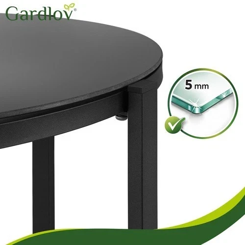 Set mobili da giardino, balcone, terrazzo, set tavolo, sedie, divano 2 posti