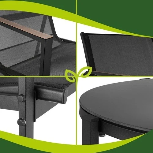 Set mobili da giardino, balcone, terrazzo, set tavolo, sedie, divano 2 posti