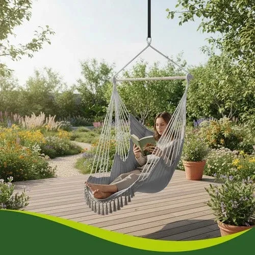 Sedia sospesa da giardino - altalena "nido di cicogna" giardino 2 in 1