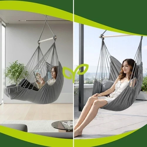 Sedia sospesa da giardino - altalena "nido di cicogna" giardino 2 in 1