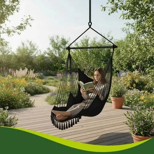 Sedia sospesa da giardino - altalena "nido di cicogna" giardino 2 in 1