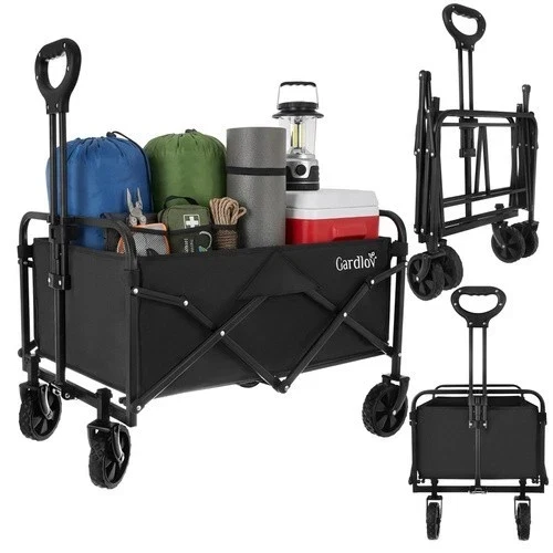 Carrello da trasporto pieghevole per giardino/spiaggia