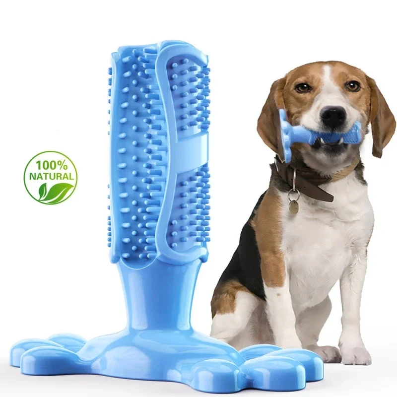 Cuttie Dog Toys for Large Dogs Toothbrush Squeak Toys for Small Dogs Puppy Squeaky Chew Toy Dog Supply Accessories Pet Products