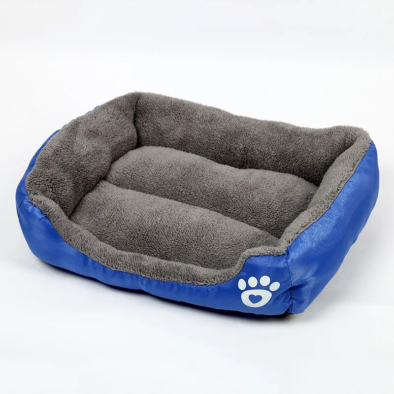 S-3XL Dogs Bed Cat Bed for Small Medium Large Dogs Big Basket Pet House Waterproof Bottom Soft Fleece Warm Cat Bed Sofa House