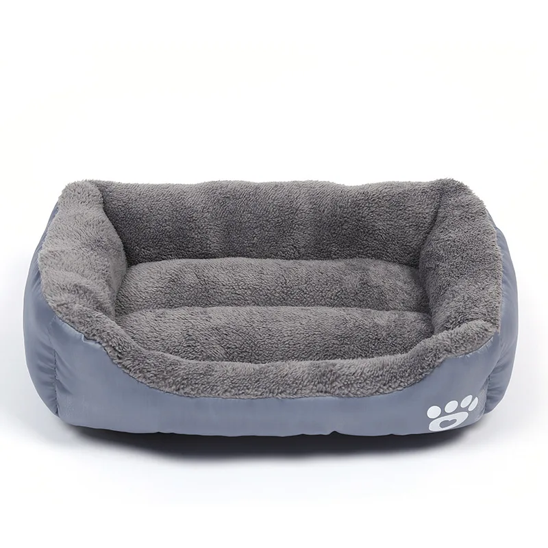 S-3XL Dogs Bed Cat Bed for Small Medium Large Dogs Big Basket Pet House Waterproof Bottom Soft Fleece Warm Cat Bed Sofa House