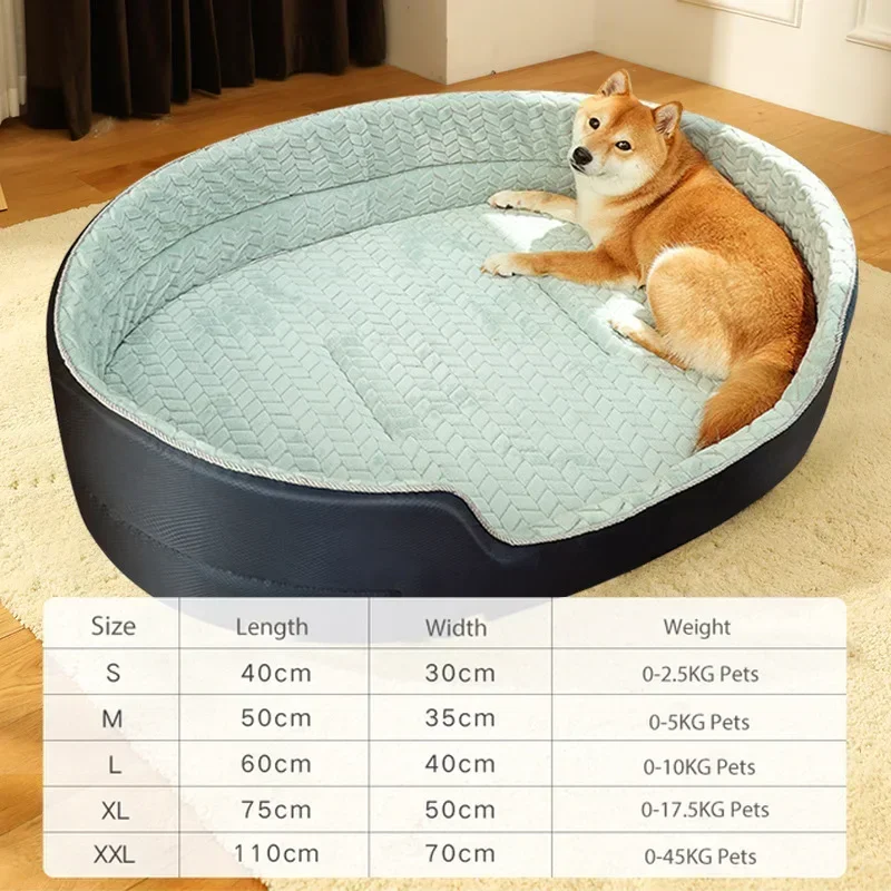 Big Bed Pet Sleeping Bes Large Dogs Accessories Pet Items Pet Medium Waterproof Cushion Mat Supplies Kennel Products Home Garden