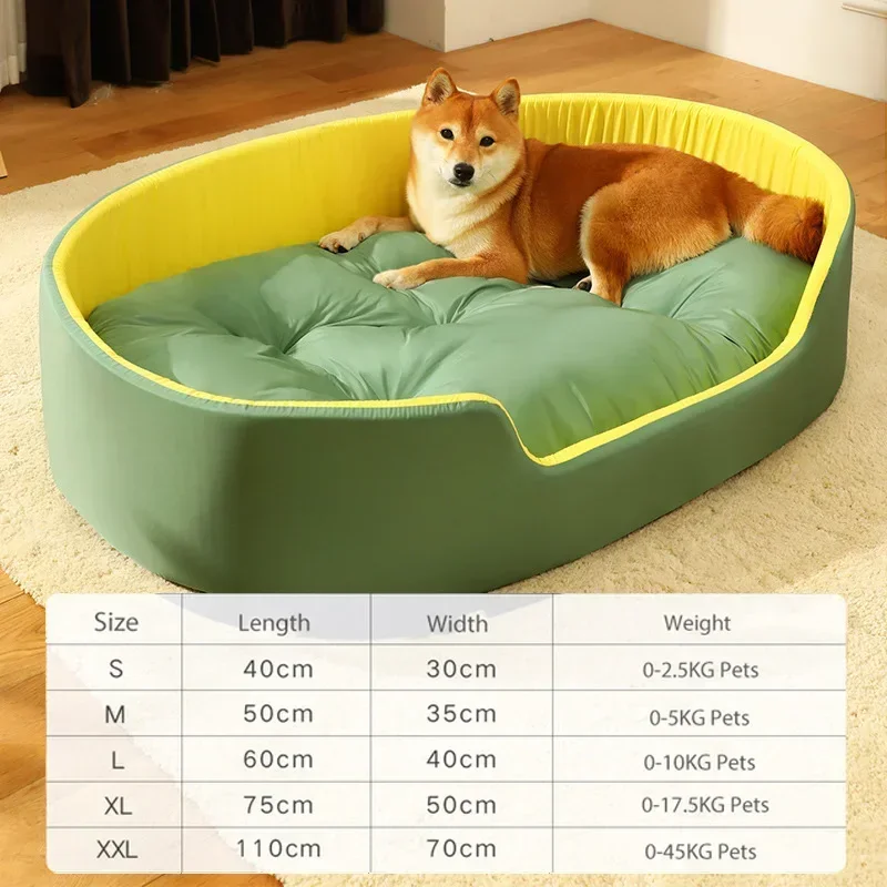 Big Bed Pet Sleeping Bes Large Dogs Accessories Pet Items Pet Medium Waterproof Cushion Mat Supplies Kennel Products Home Garden