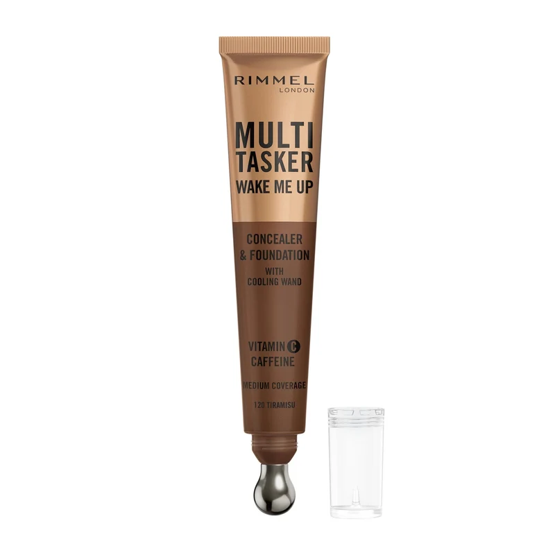 Rimmel Multi-tasker Wake Me Up Correttore & Fondotinta Formula Vegana 120 Tiramisu 20ml