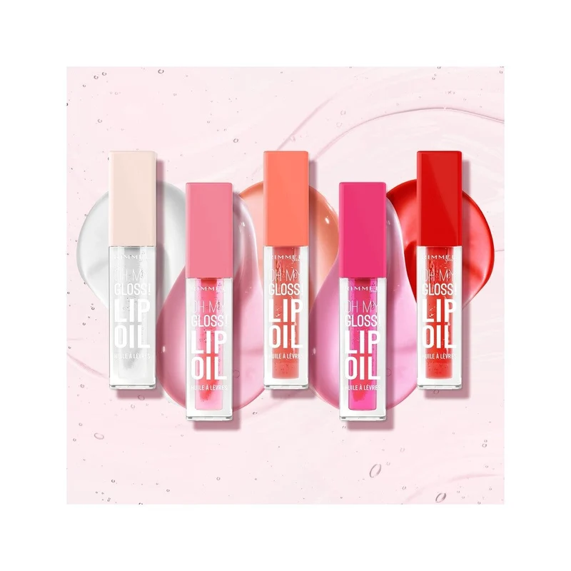 Rimmel Oh My Gloss! Olio per Labbra 004 Vivid Red 6ml