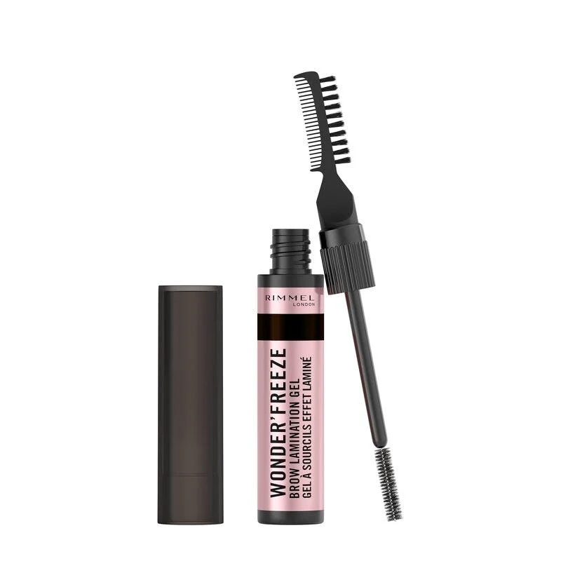 Rimmel Wonder Freeze Brow Lamination Gel Cera Sopracciglia 001 Clear 6g