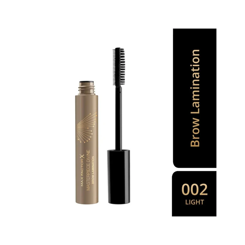 Max Factor Masterpiece Divine Gel per Sopracciglia Effetto Laminazione 002 Light 8ml