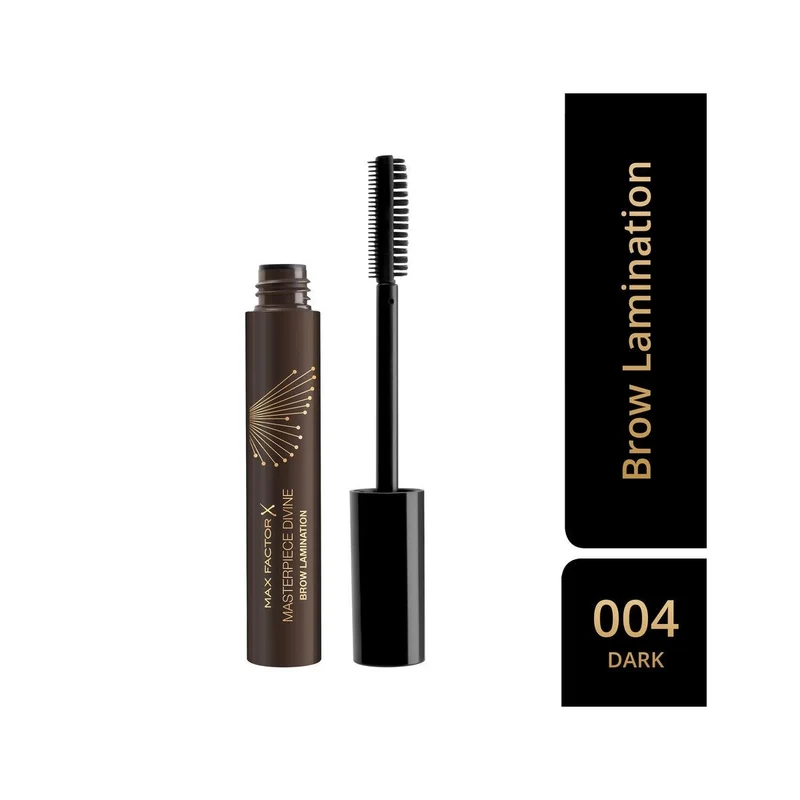 Max Factor Masterpiece Divine Gel per Sopracciglia Effetto Laminazione 004 Dark 8ml