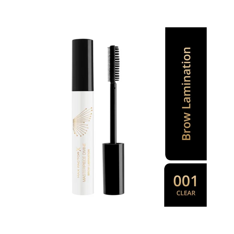 Max Factor Masterpiece Divine Gel per Sopracciglia Effetto Laminazione 001 Clear 8ml
