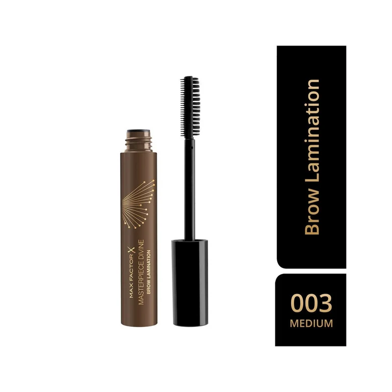 Max Factor Masterpiece Divine Gel per Sopracciglia Effetto Laminazione 003 Medium 8ml