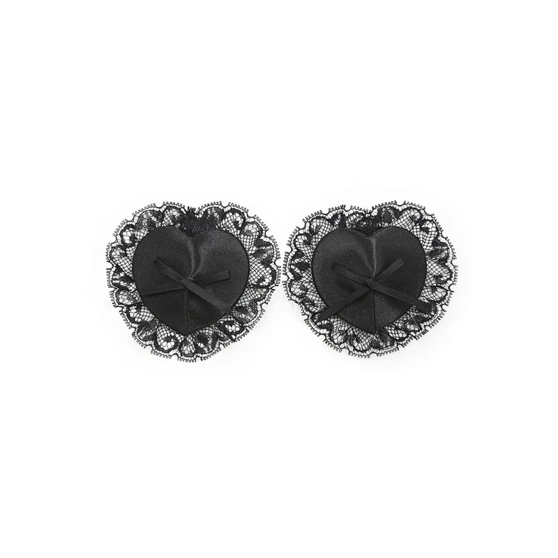 Crushious Set Di Pizzo Nero Lace Me Up