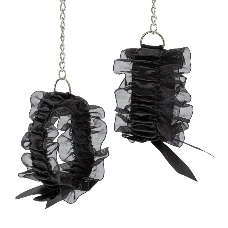 Crushious Set Di Pizzo Nero Lace Me Up