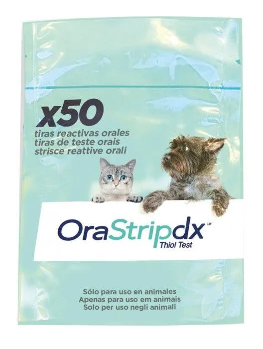 OraStripdx Test Tioli Per Cani/Gatti 50 Strisce
