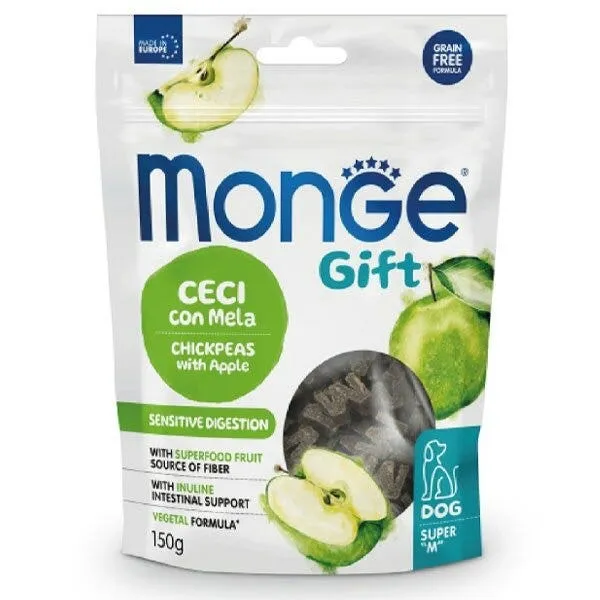 Monge Snack Sensitive Digestion Per Cani Adulti Ceci Con Mela 150g
