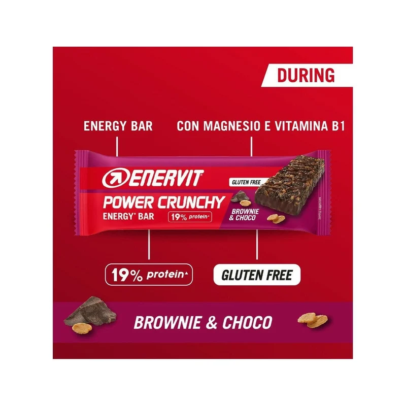 Enervit Power Crunchy Energy Bar Brownie 40g