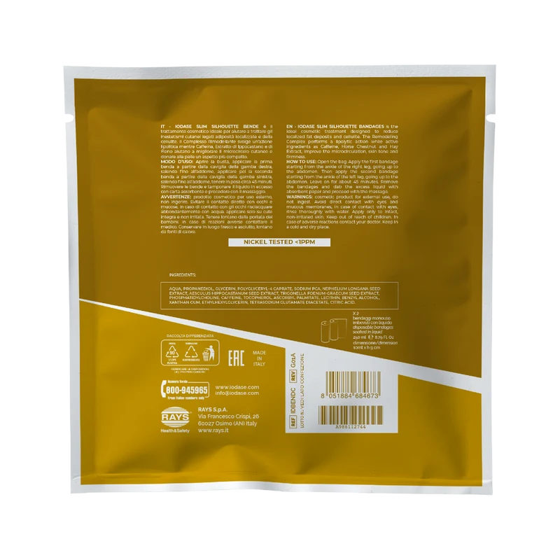 Iodase Slim Silhouette Bende Anticellulite 1 Pezzo