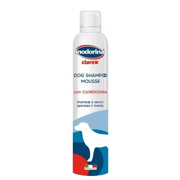 INODORINA Shampoo Mousse Clorexidina 300ml