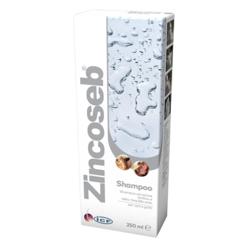 ICF Zincoseb Shampoo Cane e Gatto 250ml