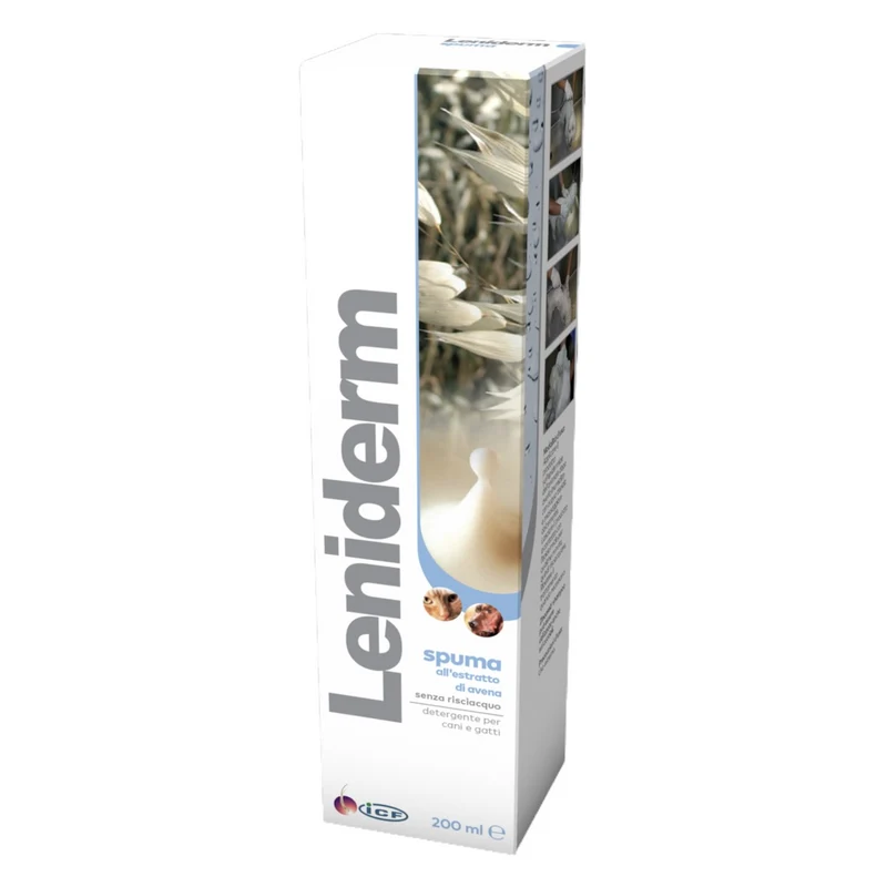 ICF Leniderm Spuma Cane e Gatto 200ml