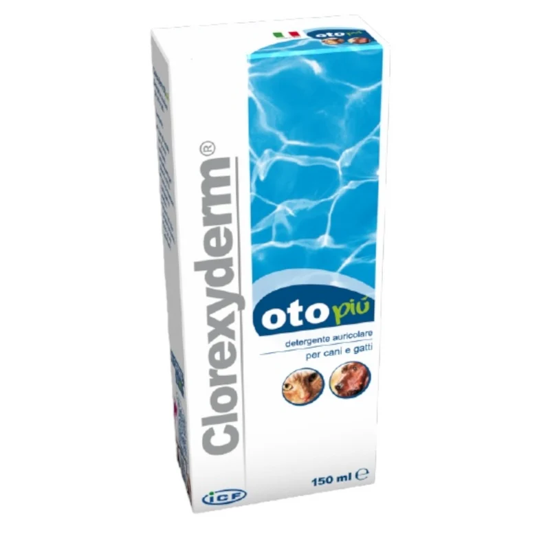 ICF Clorexyderm Oto Più Cane e Gatto 150ml