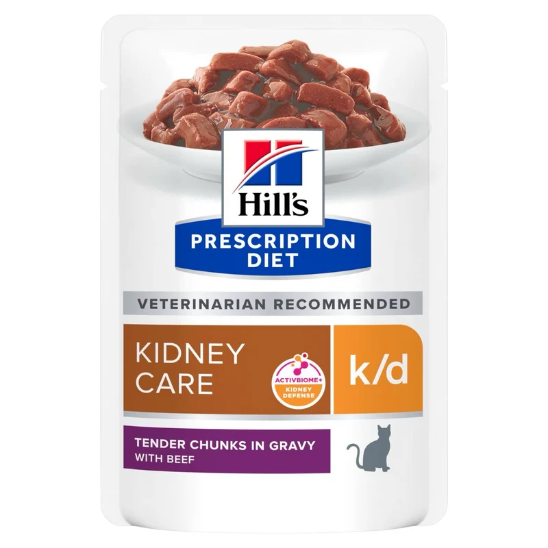 HILL'S Gatto Kidney Care k/d Manzo 85Gr